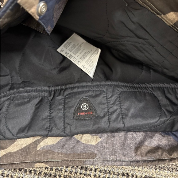 Fire + Ice navy and green camo winter snow pants, Men’s size 34, long - Picture 8 of 15